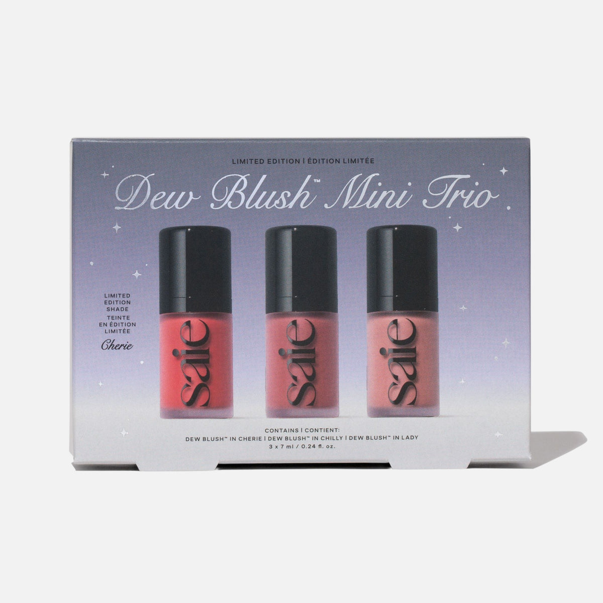 Saie Mini Dew Blush Trio — oficial 2