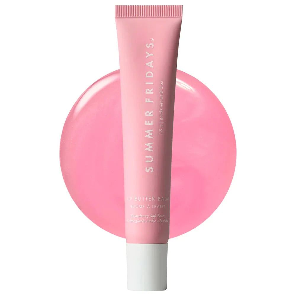 Summer Fridays Lip Butter Balm Strawberry Soft Serve
